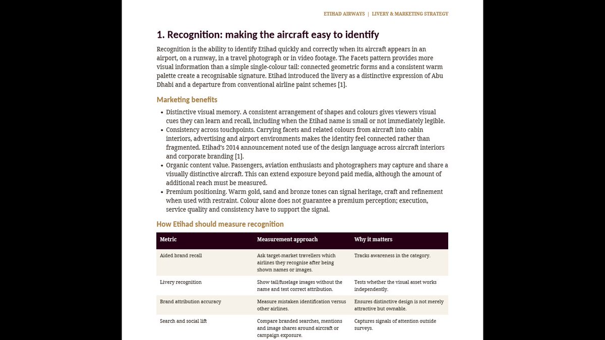 Princewill7Ibe's tweet photo. I analyzed Etihad Airways' 2014 "Facets of Abu Dhabi" livery rebrand and created a dashboard &amp; report covering its Design Elements, Recognition, Global Visibility, and Partnership Promotion, using Chatgpt. I thank God.
@etihad
@ezekiel_aleke 
@TechSphereAcad https://t.co/3VIToLfMvJ