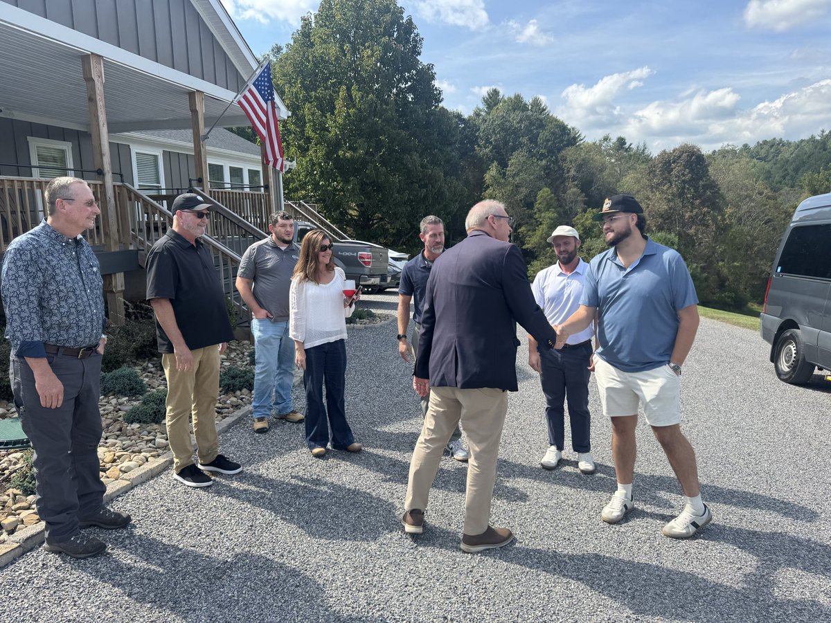 RepMGriffith's tweet photo. This month, I toured a faith-based addiction treatment center based in Floyd County.

As someone who has helped author policies to help combat substance use disorder, I will continue to promote related services and resources for patients. https://t.co/cHKYTuAmeJ