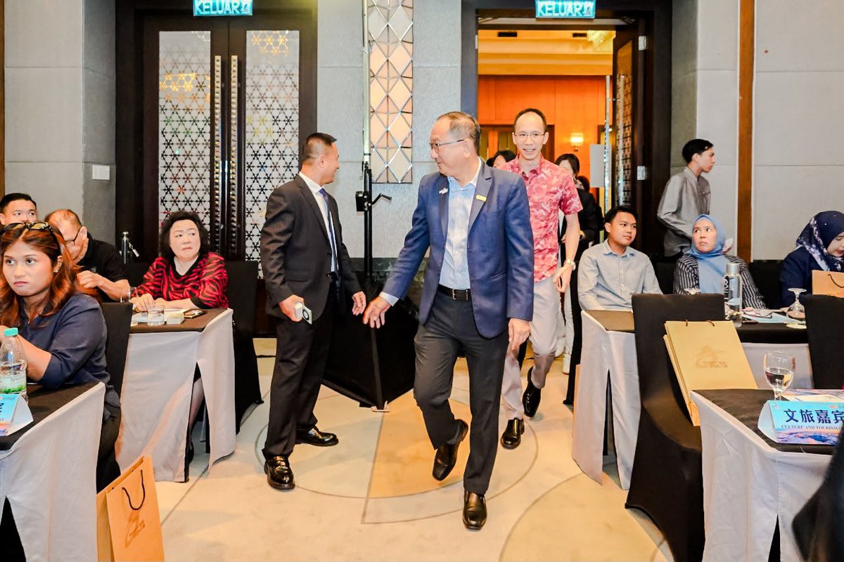 MATTAMalaysia's tweet photo. MATTA President Nigel Wong attended Jilinโs tourism promotion event in Kuala Lumpur on 13 October 2026, exploring opportunities to promote Jilinโs winter attractions to Malaysian travellers.
#MATTA #Jilin #OutboundTourism #VisitMalaysia2026 https://t.co/UzagMfMucz