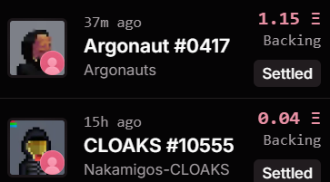 mfermigo's tweet photo. Someone just pulled a cloaked Argonaut with 1.15 ETH backing from my custom pool, The Mythical Chest, on FWA! (Rip me this time😂). Purchase price 0.032eth.

Glad to see that people win. Who's next?

https://t.co/GqJSP2ISMI https://t.co/3wzGwbCjpU