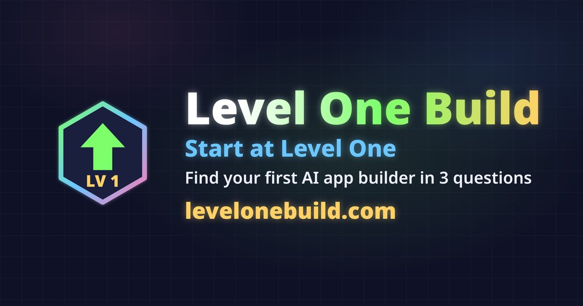 levelonebuild tweet picture