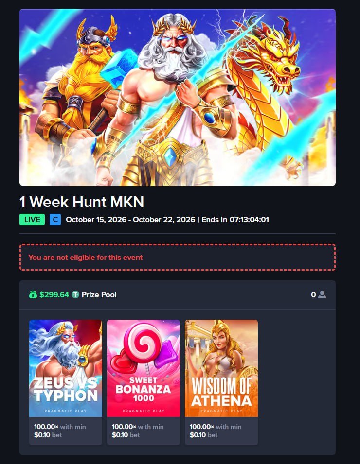 MKN_Gamba's tweet photo. 🔥🎯 NEW WEEKLY MULTIPLIER HUNT IS LIVE! 🎯🔥

The hunt is ON, degens! 🚀💎 A brand-new 1-Week Hunt is waiting for you on Gamba! 🏆💰

⚠️ IMPORTANT: Make sure to hit the JOIN button before you start hunting, or your progress may not count!

🎮 Ready to take on the challenges? Let the hunt begin! 🔥👇

👉 Join here: https://t.co/k1yha6bCqf

LET'S HUNT, LET'S WIN! 🚀💸