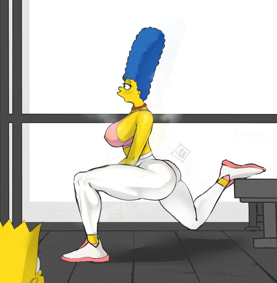 FattyChaosNSFW's tweet photo. Marge at gym💪
#MargeSimpson #BartSimpson #milf #gym https://t.co/urFQlCMnlN