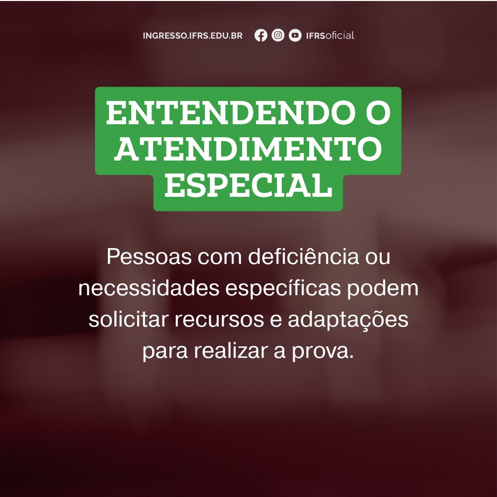 IFRSOficial's tweet photo. Candidatos podem solicitar atendimento especial para provas do Processo Seletivo 2027/1
 https://t.co/pjGHAFw9QO https://t.co/MGtZt90EL5