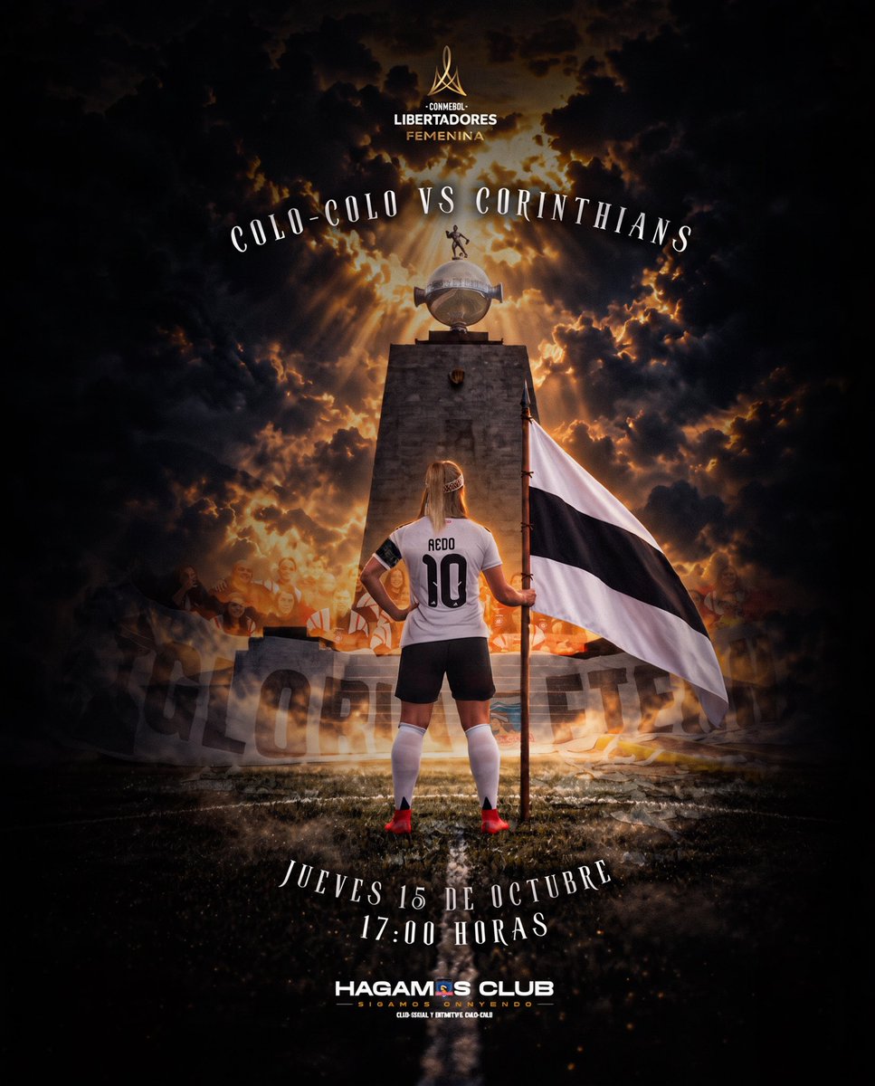 CSDColoColo's tweet photo. ¡HOY JUEGAN LAS ALBAS!🤟🏽🏆

El equipo de Tatiele Silveira debutará en la Copa Libertadores enfrentando a Corinthians desde las 17:00 horas en el Estadio Rodrigo Paz Delgado, en Quito, Ecuador. 

Puedes seguir la transmisión por la señal abierta de CHV.

¡A COMENZAR CON UNA VICTORIA, ALBAS! 💪🏽🔥