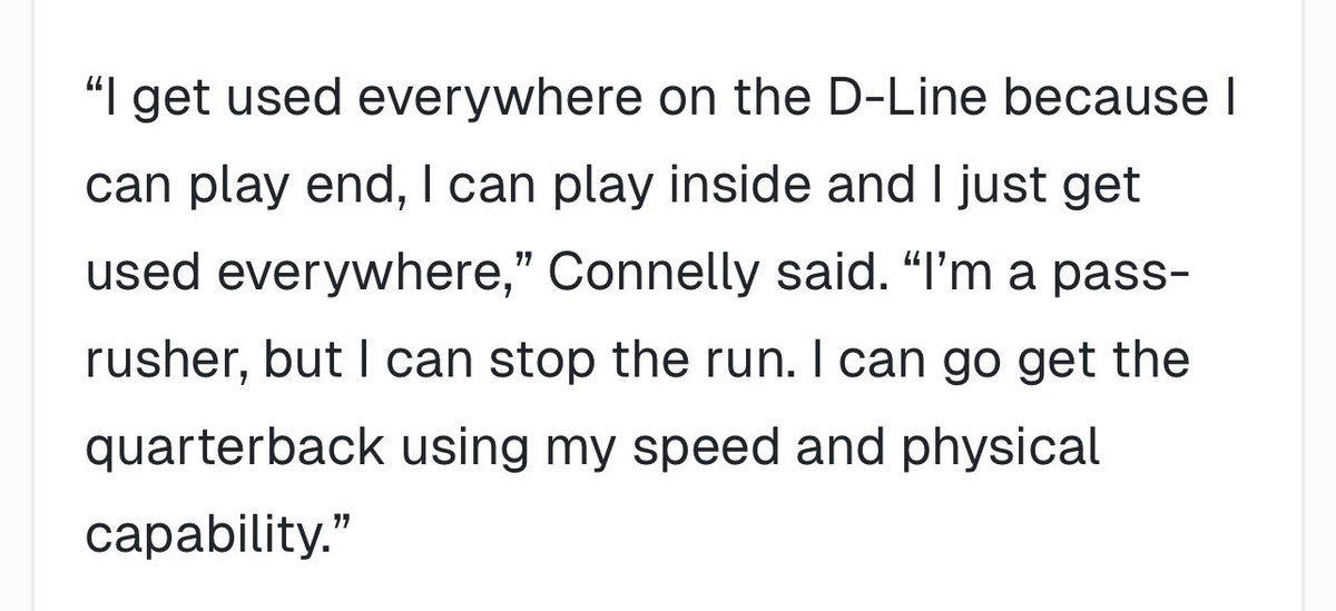 Jaceconnelly6's tweet photo. Some snippets of my interview, it was great to have a conversation with @NCStateRivals! Grateful to him and NC State for believing in me! 

#classof2030 #DE #NCState 
@ChazBoyd6 @StateCoachD @CoachJud_21 @CoachAlexFaulk @Donovan_Lahmann @elisha_shaw 

Always good to be mentioned with my brother @JordanXJenkins_
