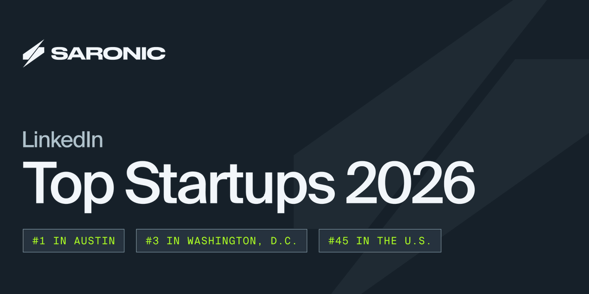 Saronic's tweet photo. Proud to share that Saronic ranked #1 on the 2026 LinkedIn Top Startups List in Austin! Read more: https://t.co/DrPQp7TCo9 https://t.co/CClPBX7d2G