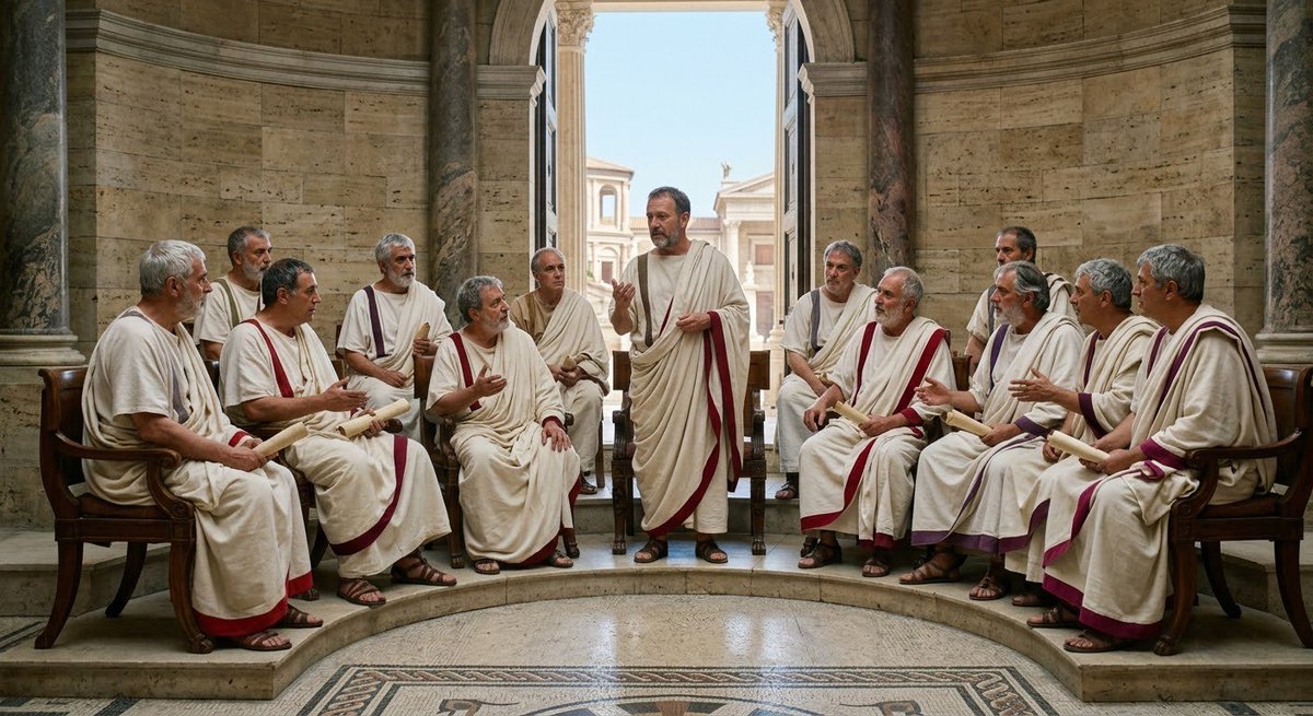 _cancerberus's tweet photo. @LitterisWeb En la antigua Roma, el juez dictaminó que la costumbre local debía cumplirse a rajatabla. Al fin y al cabo, rige el principio de que consuetudo est servando, recordando a todos que la tradición compartida tiene fuerza de ley inquebrantable.
#Latinamente
#Patiotas https://t.co/RJweFsBUpJ