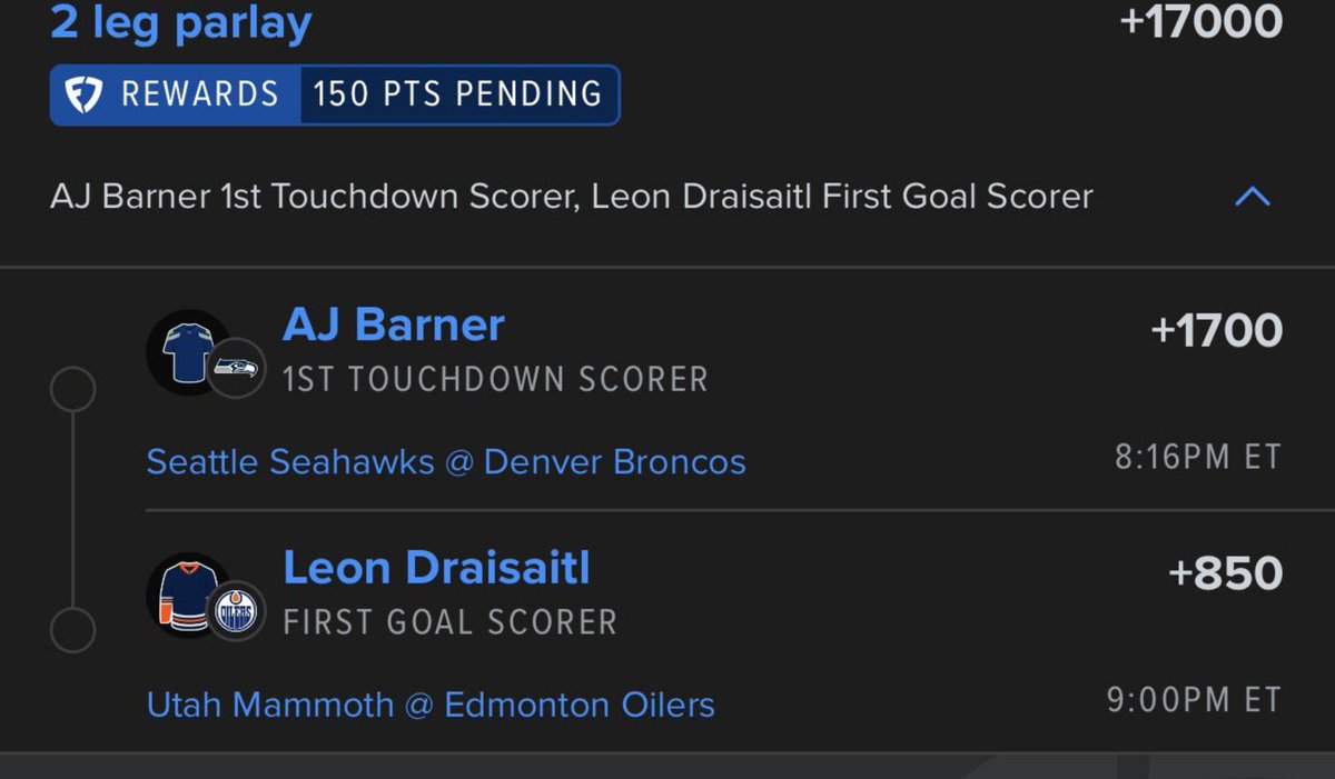 StoneParlay's tweet photo. 2-leg parlay at +17,000:

Ride or die tonight. Let’s cash 💰

Follow me and bang this💯 https://t.co/9PLg3dcZq4