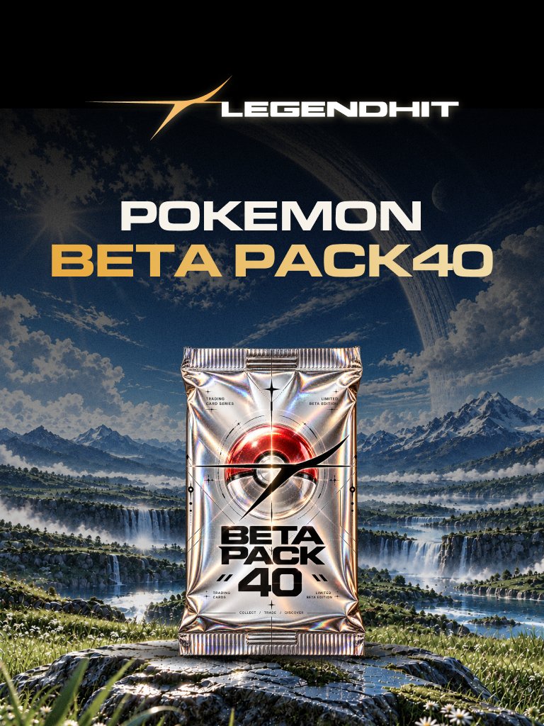legendhitdotcom's tweet photo. Introducing Beta Pack 40, our first-ever pack.

Price: $40 per pack
Release Date: Soon 😉

This pack is only the beginning 🤩