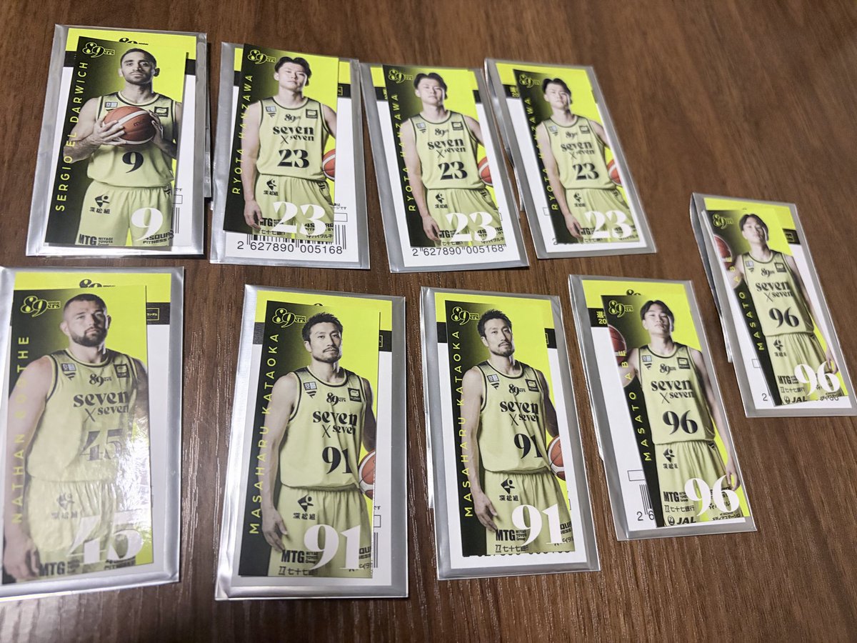 89ersFTH96endou's tweet photo. 選手ステッカー
［譲］画像のモノ
［求］定価

クリアトレーディングカード
［譲］画像のモノ
［求］定価

WINキーホルダー
［譲］画像のモノ
［求］#24＞＞定価

よろしくお願いいたします🙌🏻 https://t.co/PrEiuGAtn3