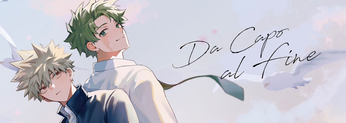 koume_ktdk's tweet photo. 10/25 おさごよ　勝デ新刊
「Da Capo al Fine」
6号館D せ69b / とこしえの春

イラストは蟹マヨ様(@kanimayoumai)、デザインはcheese様(@cheese_factory0)にご提供いただきました！
詳細はpixivにてご確認ください https://t.co/OiKqtdTDQ8