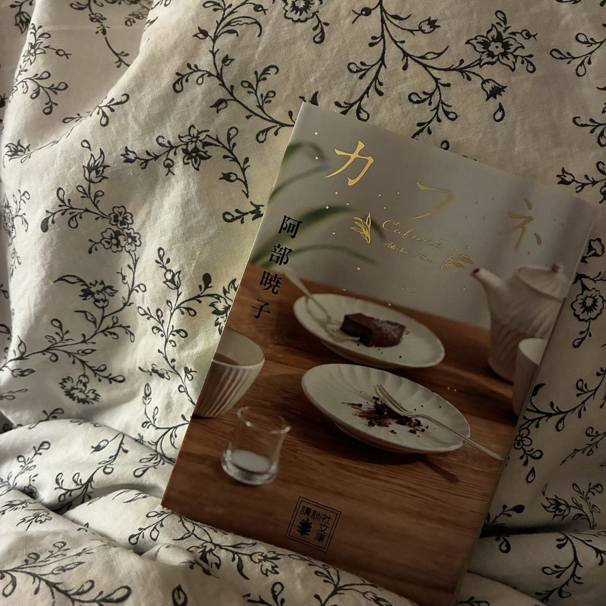 chan___book's tweet photo. 文庫化されるのを待っていたカフネ☕️
表紙がキラキラで可愛い🌙
読むの楽しみ〜新しい本の匂いが好き。 https://t.co/DwFn3cCkUz