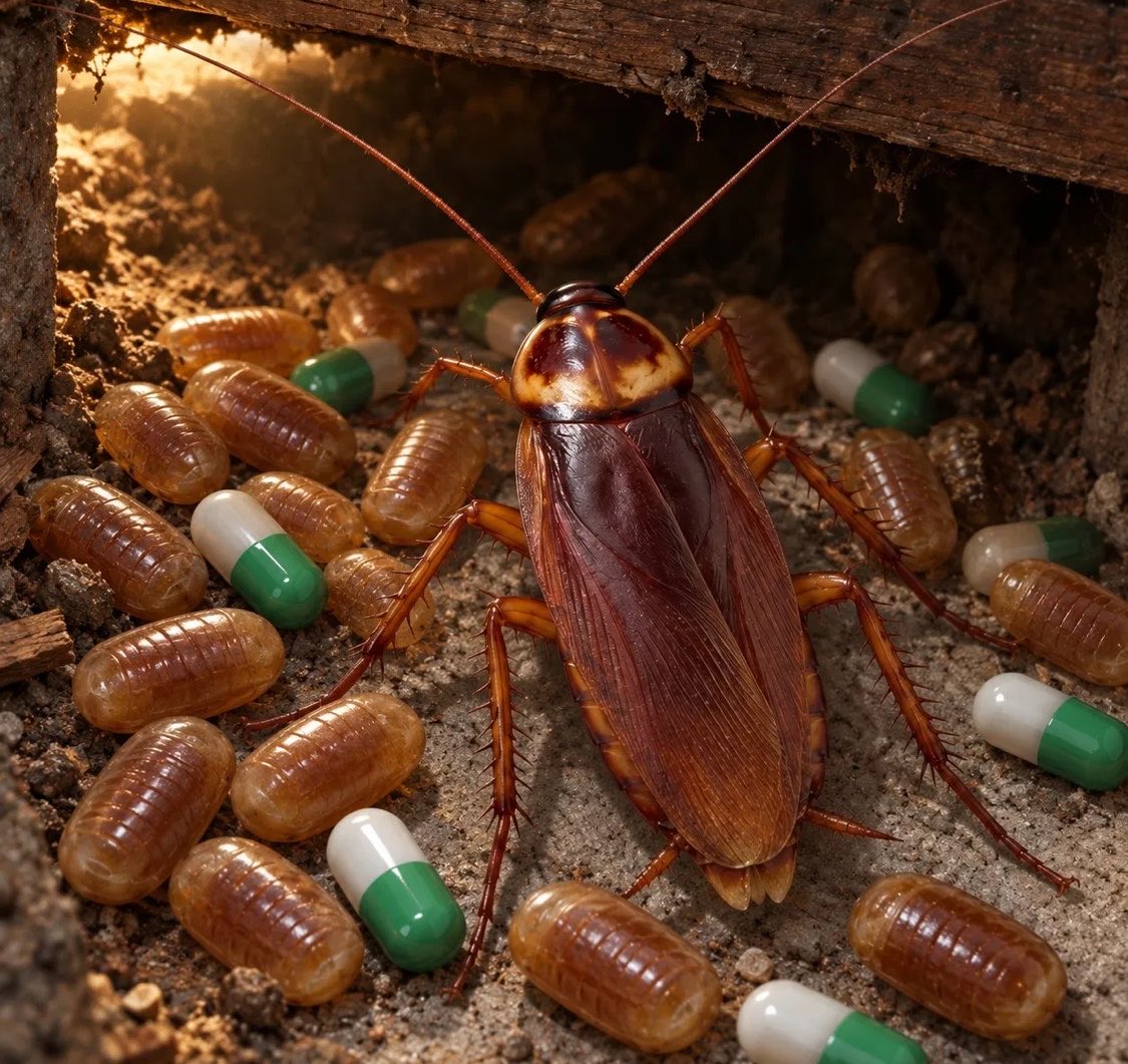 MC_Cockroach's tweet photo. Once you notice the cockroach, there’s already an infestation. https://t.co/M6mJNeiZkz