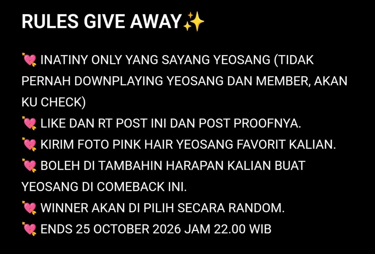 wazionx_'s tweet photo. 💘PINK HAIR YEOSANG GIVE AWAY💘
 
Halo!
Dalam rangka kembalinya pirate king yeosang pink hair era &amp; juga sansang lagi pose love di airport, aku mau giveaway untuk 5 orang pemenang.

Prize : 2 sealed Digipack for 2 winners (1 per ea) and 3 pc for 3 winners (1 per ea)

Goodluck😘 https://t.co/eh46E1xayR