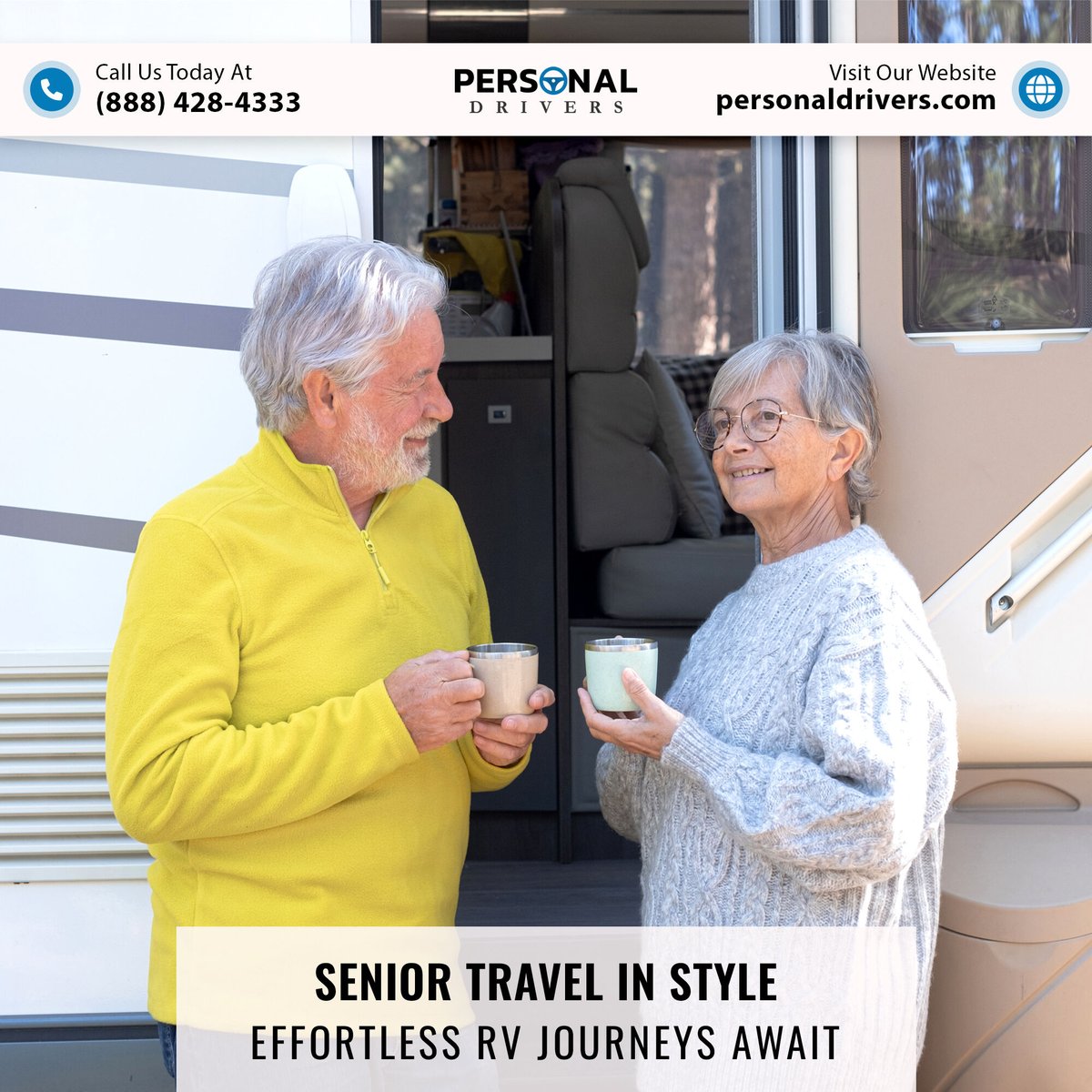 personaldriverz's tweet photo. 🚐✨Your RV adventure should be about making memories, not worrying about driving! With Personal #RVDrivers, enjoy a relaxing journey while we take the wheel.
📞 (888) 428-4333
🔗 Link in the first comment.
#PersonalDrivers #RVDriver #SeniorTravel #RVAdventures #SafeTravel https://t.co/gVD5pDjaNb