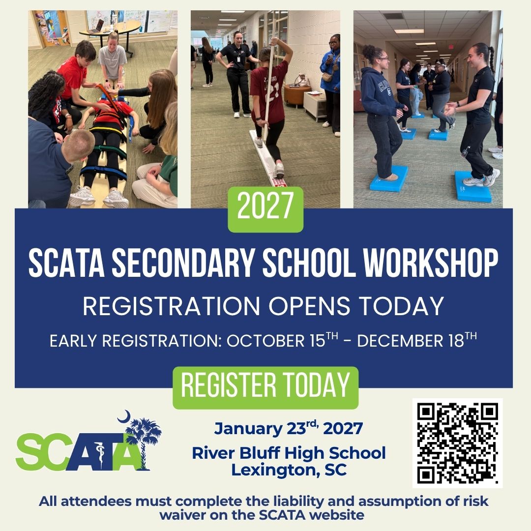 SCATCs's tweet photo. Registration is NOW LIVE!

Don't miss out on the 2027 SCATA Secondary School Workshop in January! https://t.co/VKinPxMAD0