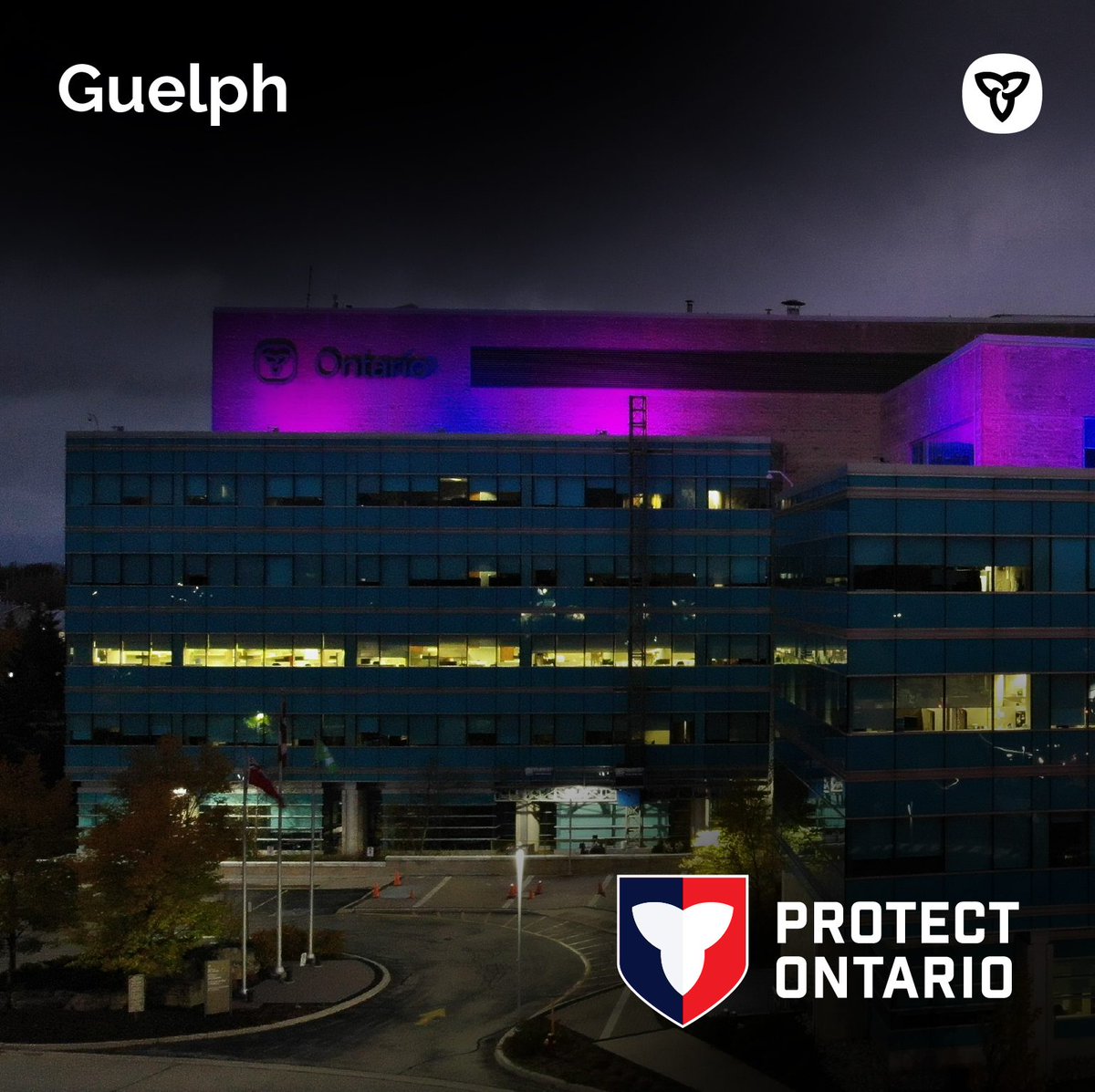 ONAccessibility's tweet photo. Light it Up! For #NDEAM2026💡💜

Tonight, several @ONgov buildings will be lit up in blue and purple to spotlight the importance of disability inclusion in hiring, employment and businesses in Ontario.

https://t.co/NGbTM7lMxe

#LightItUpForNDEAM https://t.co/ufSjH8IkW7