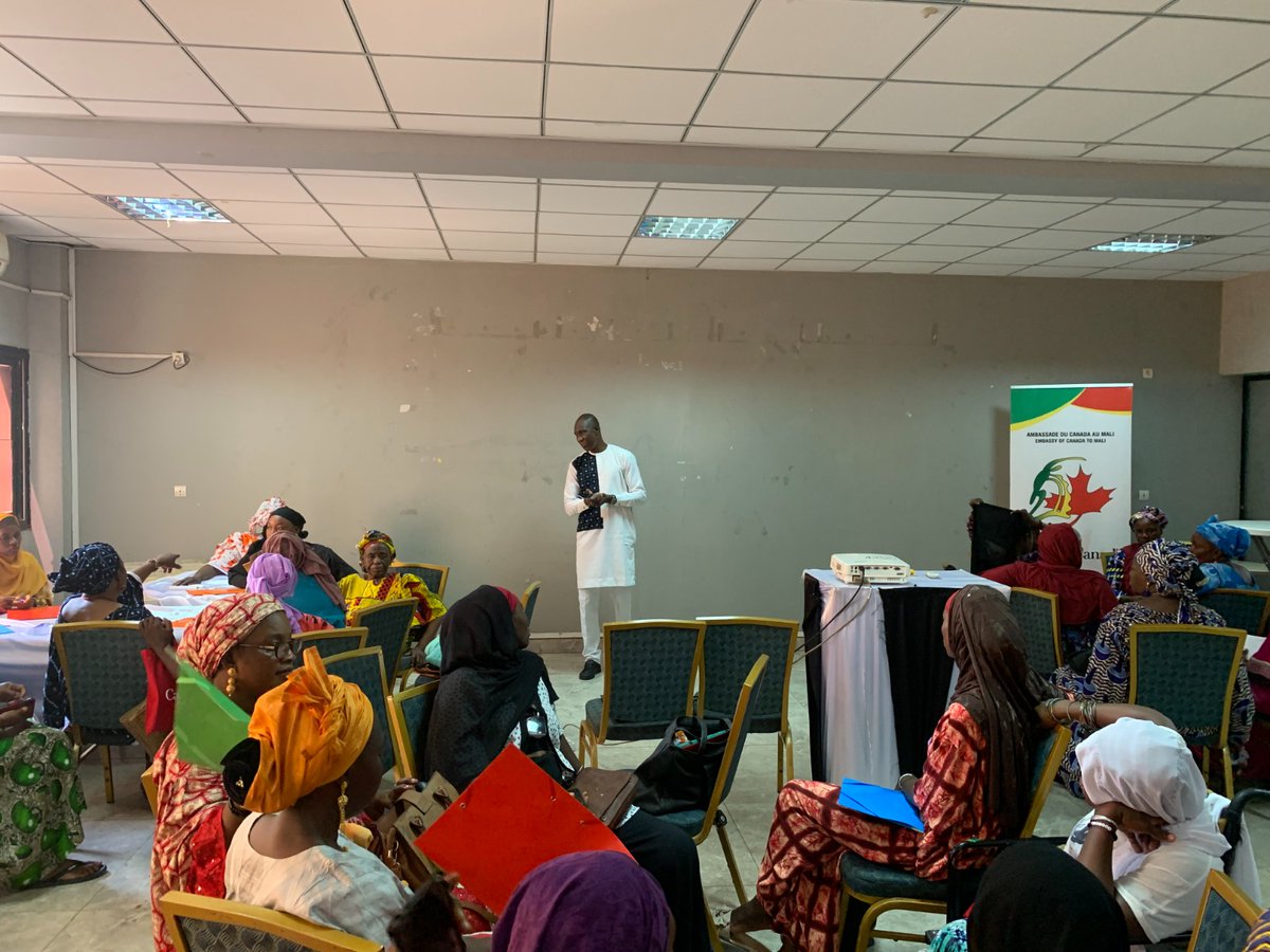 CanEmbMali's tweet photo. ✨ Investing in women's potential means investing in Mali's future.
With Canada's support through the #CFLI, FID-Mali is helping women in Commune I of Bamako build sustainable businesses, strengthen their leadership, and advance their economic empowerment. 🌱  #WomenEmpowerment https://t.co/jaJ5LdbfwW