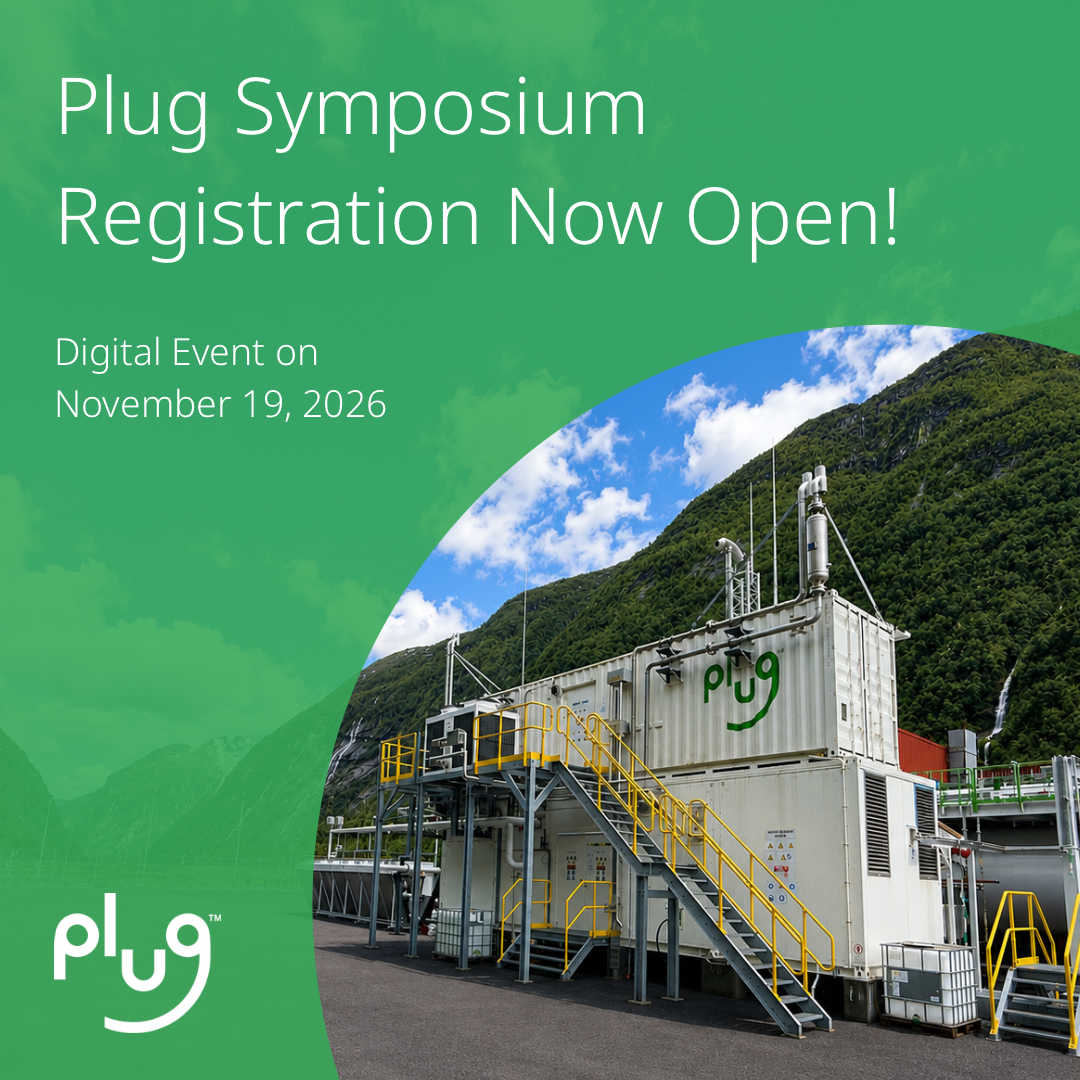PlugPowerInc's tweet photo. Plug will host its annual global Symposium on November 19, 2026.
https://t.co/waEDfe5EhP
 
Register for Plug Symposium 2026: 
Date: Thursday, November 19, 2026 
Time: 9:00 a.m. to 12:00 p.m. ET 
Format: Global digital broadcast, online only 
Registration: https://t.co/ypGyLZkag8 https://t.co/k9wc81fcfN