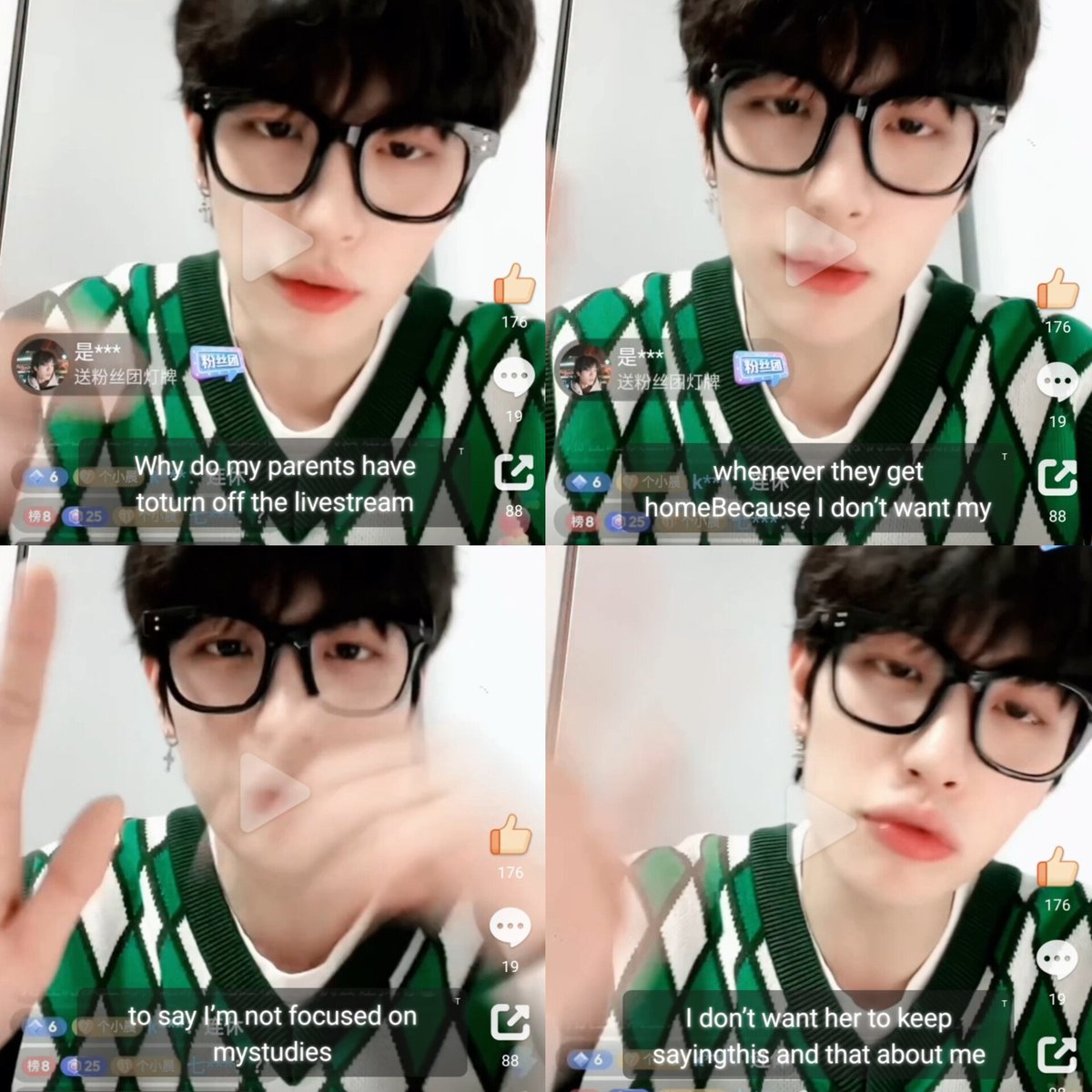 chiisen0125's tweet photo. Ini vid lama jaman² msih jd streamer td ada yg ngeup di weibo, udh di bully soal orientasi,di edit vid dikatain homophobic lah, dikekang keluarga, GONGnya "DI SANGKA JUAL DIRI" donk sama emaknya sendiri astaga 😭 https://t.co/GOtjdJquIc