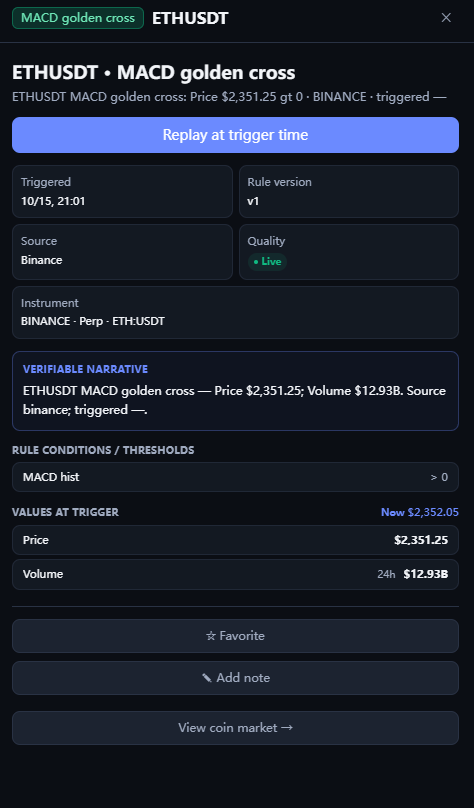 AiLumixCom's tweet photo. CPI is coming. Volatility can pick up fast.
Stay close to the signals as they unfold—from price spikes and volatility surges to momentum shifts across the market.
Track real-time crypto signals with AiLumix: https://t.co/29r59noCfC
#AiLumix #CPI #Crypto #MarketSignals
Signals are data points, not predictions. Always verify the timestamp and manage your risk.