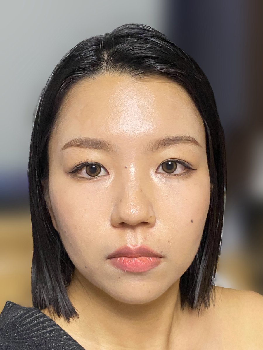 imnotellie_'s tweet photo. みなさんのアドバイスを反映させた結果だいぶマシになりました！

1枚目　before 蛍光灯
2枚目　after 蛍光灯
3枚目　after 自然光+内カメ
4枚目　after 盛れたやつ

みなさんありがとうございます😭💐 https://t.co/I4IVaCJrE7