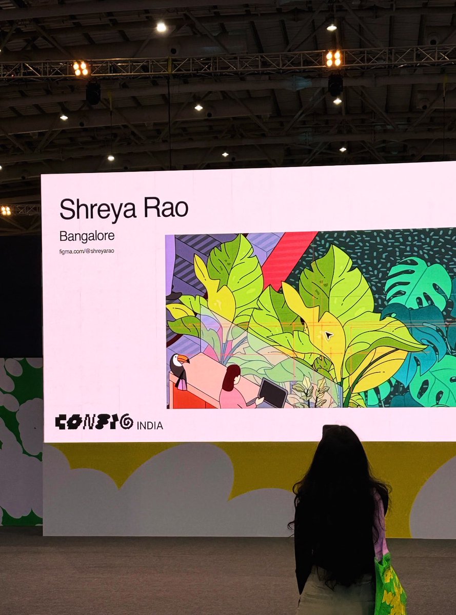 shreyarao123's tweet photo. Smol appearance at Config India today! https://t.co/0qtRZBTA65