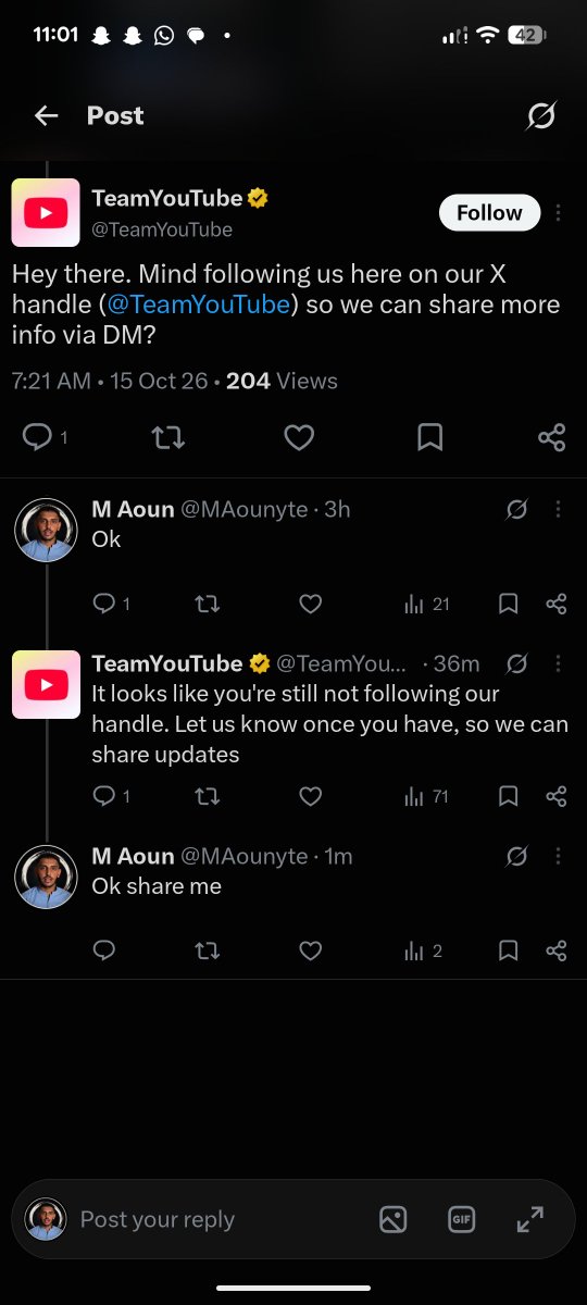 MAounyte's tweet photo. Please give me reply channel url..https://t.co/HUPsIlgH8Z https://t.co/S80pvL1TAe