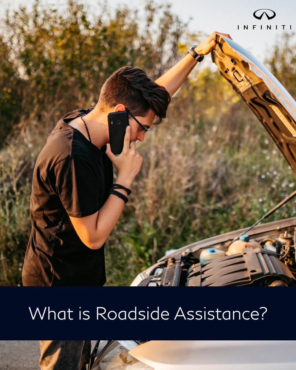 InfinitiofMelb2's tweet photo. Need a little help on the road? We’ve got you covered.

INFINITI Roadside Assistance is available 24/7, 365 days a year to provide support when you need mechanical assistance on the road.
.
.
.
#INFINITI #INFINITIofMelbourne #RoadsideAssistance #CarMaintenance #CarService https://t.co/kUU4wVNUSk