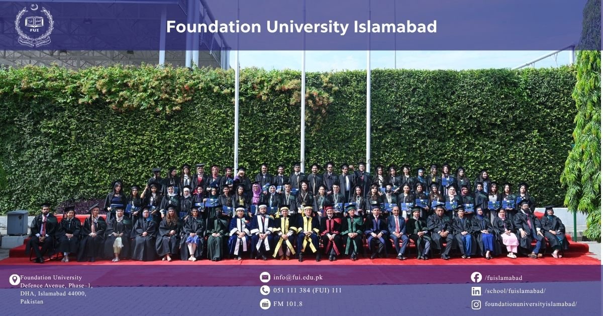fuislamabad's tweet photo. Foundation University Islamabad held the BDS Convocation 2026 on 15 October at Jinnah Auditorium. Chief Guest Lt Gen Arshad Naseem, HI(M), joined the celebration of 50 graduates, 7 gold medals, 6 silver medals, 8 distinctions and 27 merit certificates.
#FUI #FUCDH https://t.co/Q1tHeopuqp