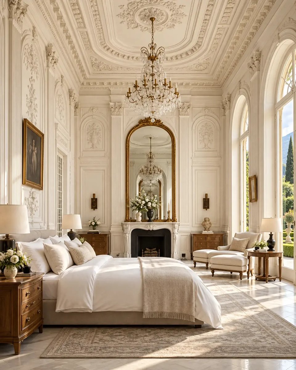 aurearch's tweet photo. A soft-toned, all-white palace aesthetic https://t.co/pU9MYlOY7r
