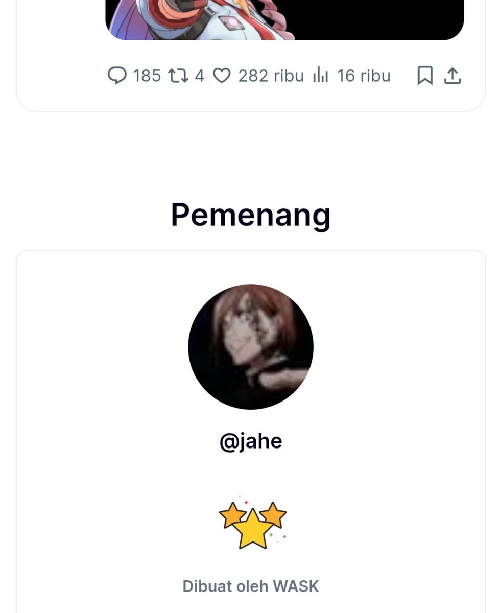 shiningestskz's tweet photo. kakk @scarletqwitch boleh dm aku yaa buat claim rewardnya https://t.co/v6n2FaU9u0