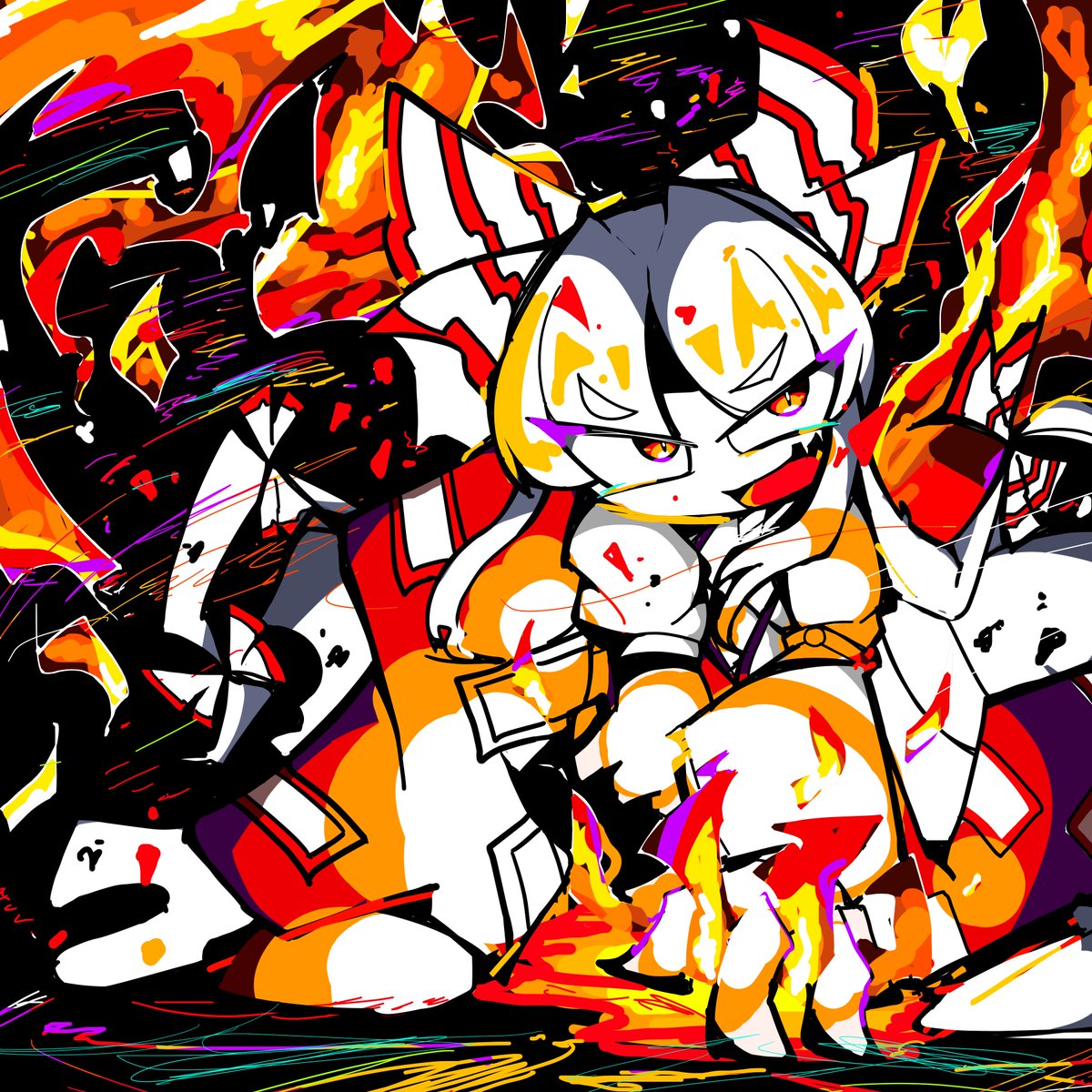 Encode10Fantasy's tweet photo. 炎 https://t.co/yKEkMRH8cs