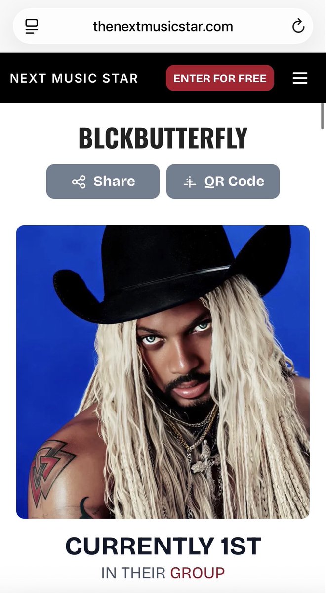 thisisblck's tweet photo. Vote for me once a day for Next Music Star https://t.co/Tq1CCaXtl5 #nextmusicstar #votes #musiccontest https://t.co/JxBXZGApVN