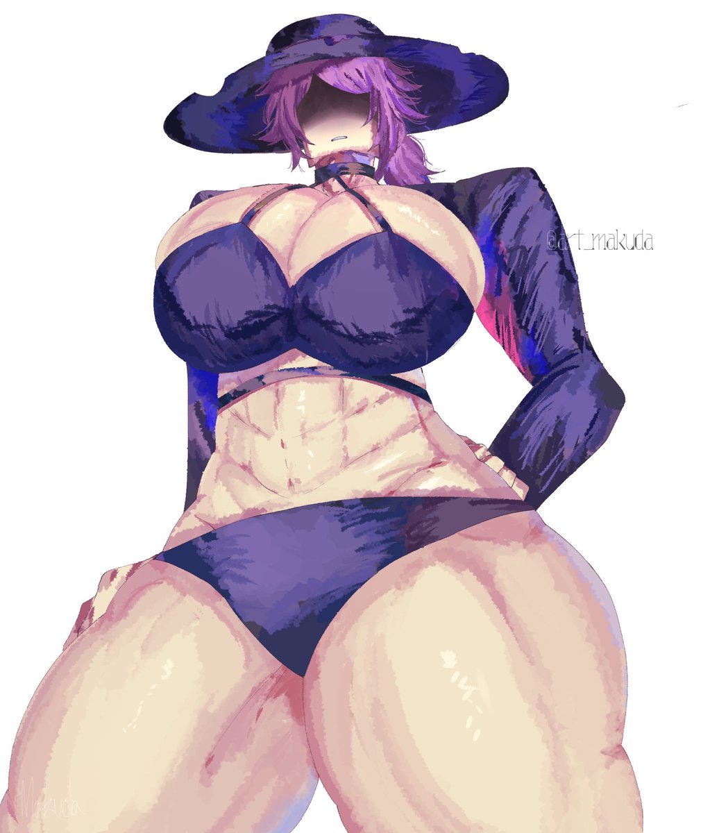 Krystalcoolkidd's tweet photo. YO since when people make fanarts of janedoe this THICK BOI https://t.co/cgjLhUxeyN