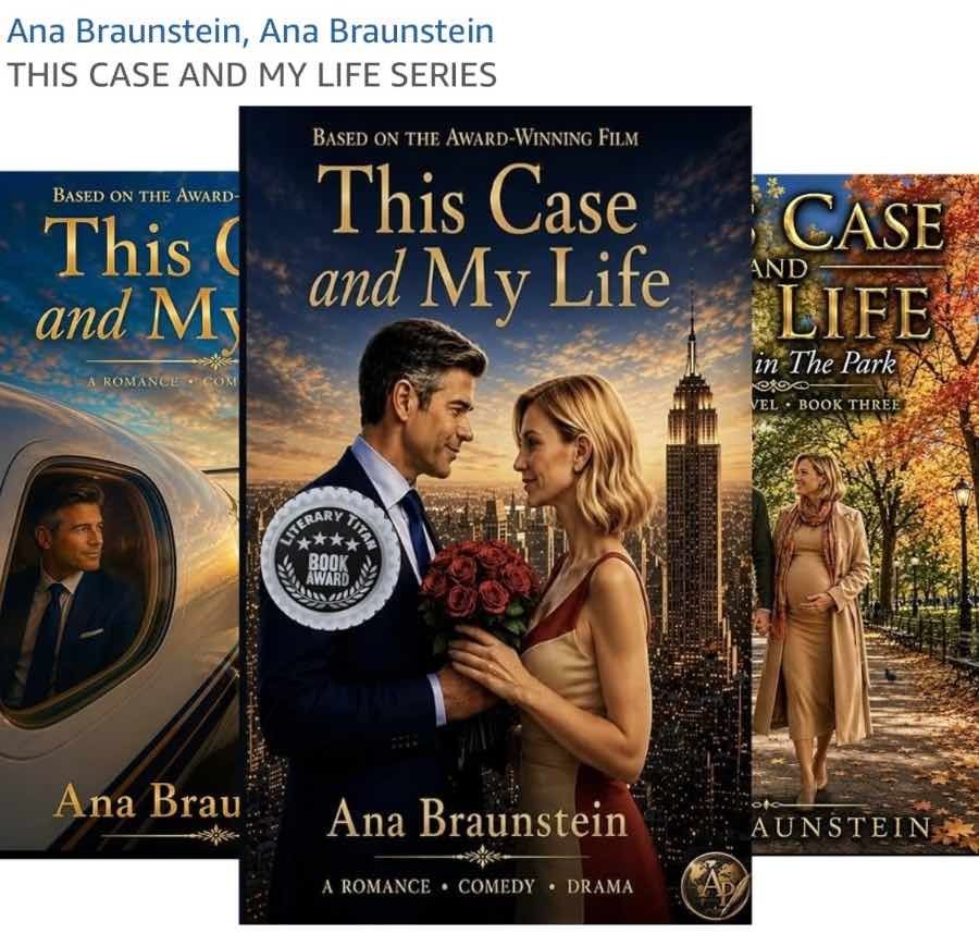 BitgogC's tweet photo. Ana Braunstein's 'This Case and My Life' Series Delivers Heart, Humor, and Hard-Won Wisdom Across Four Novels https://t.co/jQJOK8Y6D7 #AnaBraunstein #ThisCaseAndMyLife #amazonauthor #MustRead #bitgog https://t.co/WW1yc6H7E9