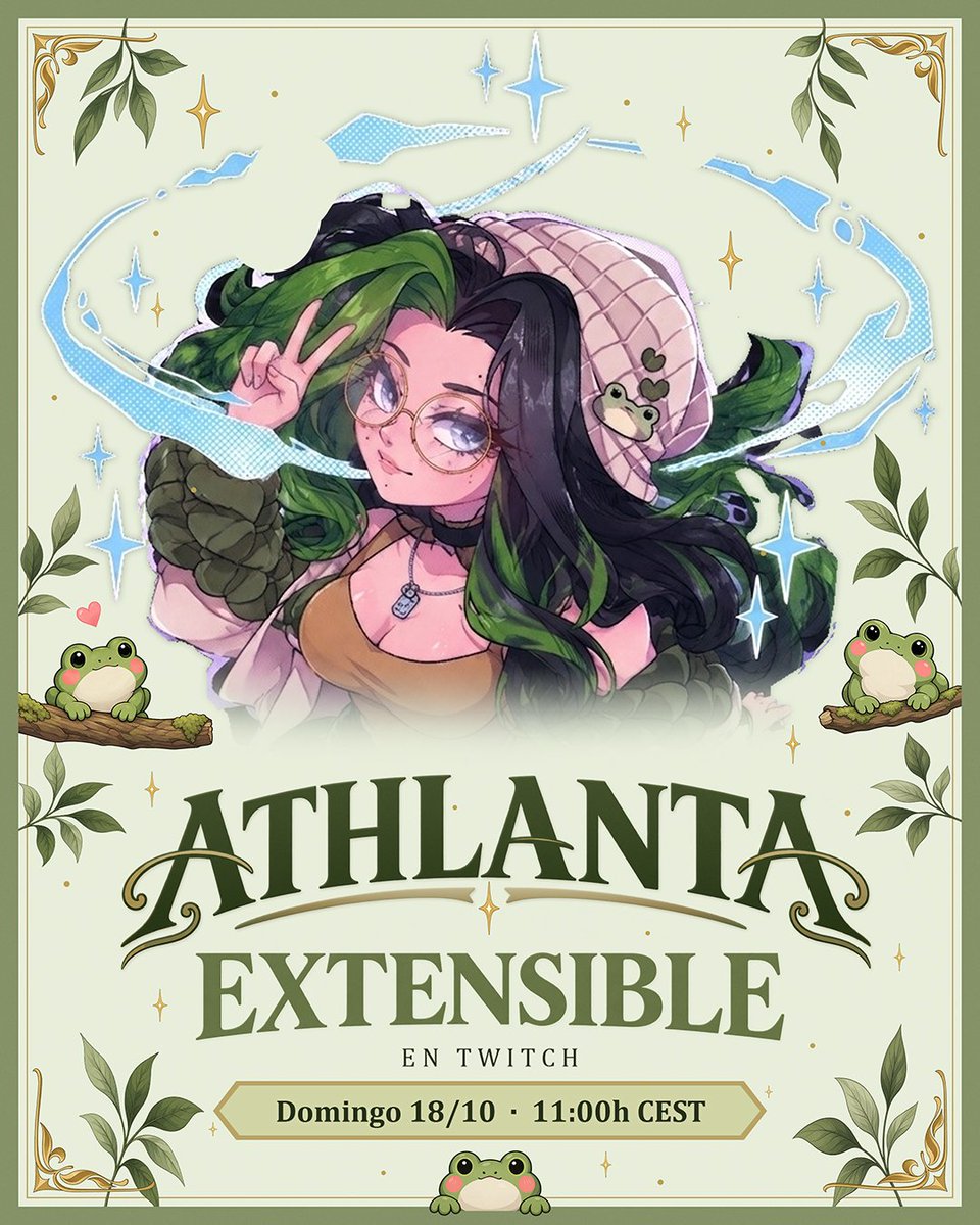 athlanta__'s tweet photo. POR FIN TENEMOS EXTENSIBLE ANUAL! 🌸
Este domingo 18 a las 11h CEST celebramos mis 5 años en Twitch con 12h iniciales, retos por cofres y subs, ruleta de sabores y mucho más 👀
Tenéis todos los detalles en las fotos🥹
🔗 https://t.co/lx7Ms3XcqL
#TwitchES #ExtensibleTwitch https://t.co/Ih8znlxK9j
