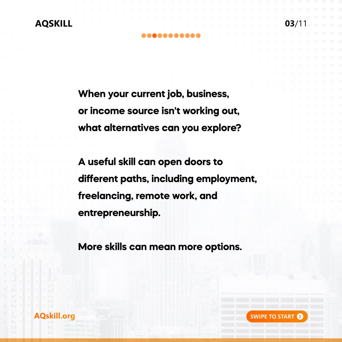 AQskill tweet picture