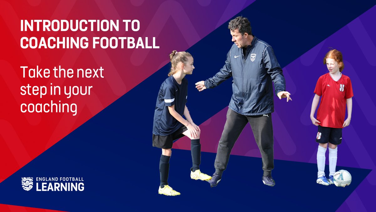 KentFA's tweet photo. You’ve taken your first step onto the pitch. Now take the next in your coaching journey.

45% of youth coaches are unqualified. No matter your experience, there’s always more to learn. 🙌

The Introduction to Coaching Football course gives you more than a certificate, level up your skills, drills and lead with confidence.⚽️

Interested in taking the next step? Click the link below to find out more:
🔗 https://t.co/rftl8CJlSt

#KentFootball