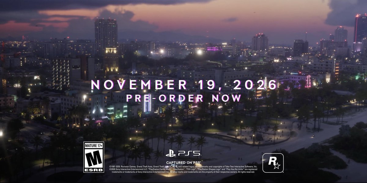 GTAnewsJP's tweet photo. GTA6のローンチトレーラー、映像はすべてPS5の実機で撮影されている模様 https://t.co/MKoVzZdosw