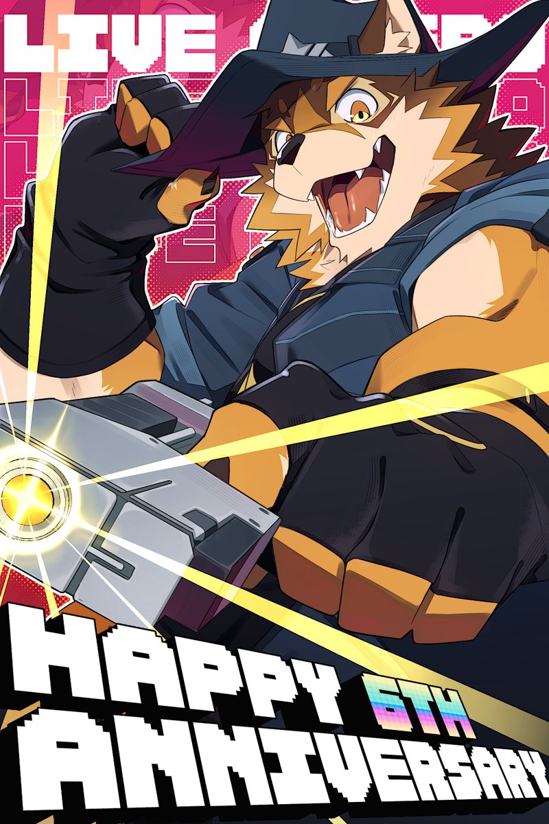 Sakehabera's tweet photo. #LIVEAHERO
#LAH_ArtContest
#ラブヒロ6周年 https://t.co/PiQhCcIohC