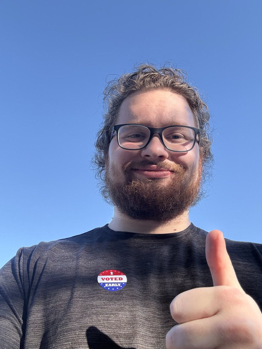 ShawnRabournII's tweet photo. Early voting has begun in North Carolina! Make your voice heard! 😊 https://t.co/q5qUtOQ7wf