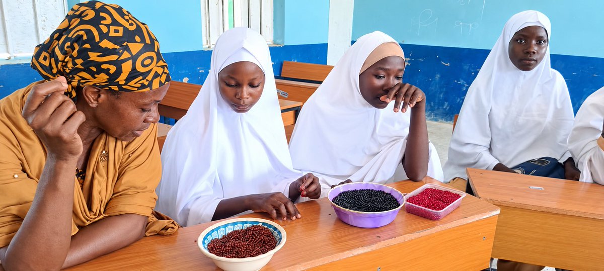 Connected_dev's tweet photo. Learning beyond the classroom! 📿✨

In Bauchi State, girls participating in our GEP mentorship sessions are exploring bead-making, creativity and entrepreneurship.

With support from @malalafund, we’re helping girls build skills and confidence for the future.

#EducateAllGirls https://t.co/RQuiH5zRF5