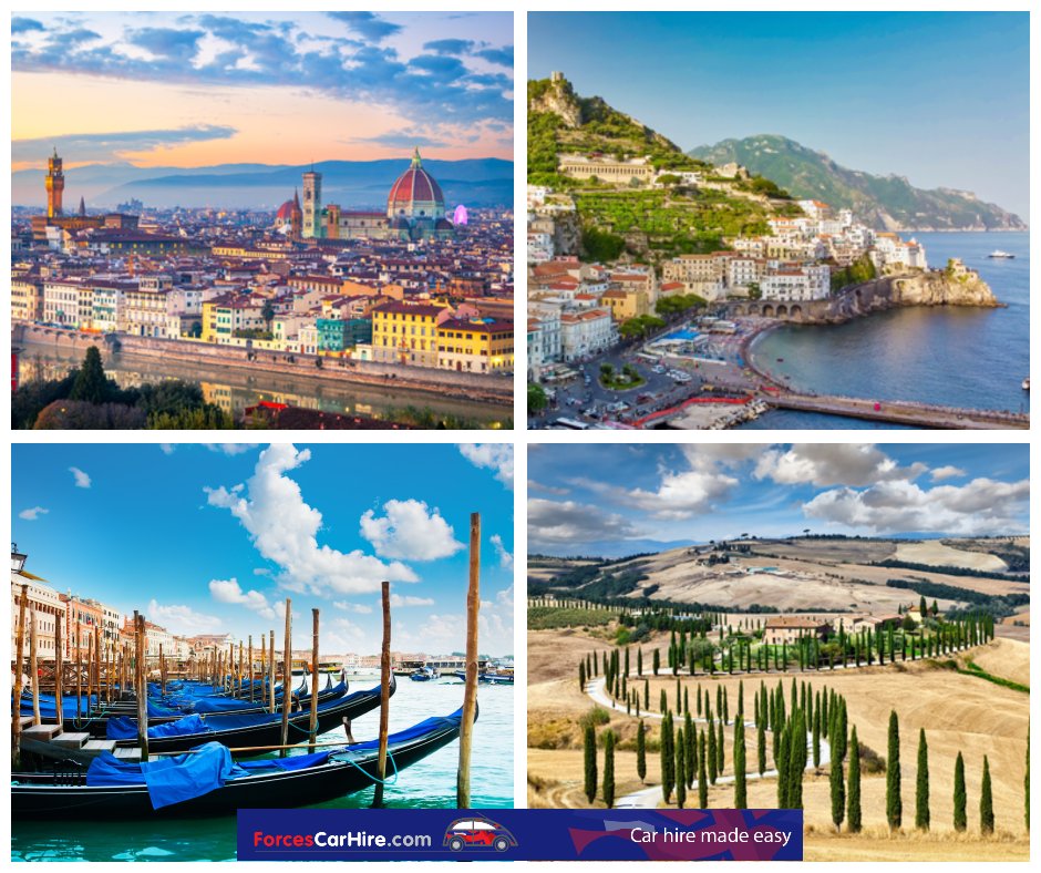 forcescarhire's tweet photo. #Italy 🇮🇹 #CarHire - Made Easy
✅ Free Cancellation
✅ Deals & Discounts
🚘 https://t.co/W97ZczPlwt
#travel #discounts #bergamo #bari #CAPRI #catania #florence #genoa #milano #naples #Palermo #rimini #rome #turin #sicily #venice #forces #veterans #expat #forcescarhire #MHHSBD https://t.co/MVTCfPGIY1
