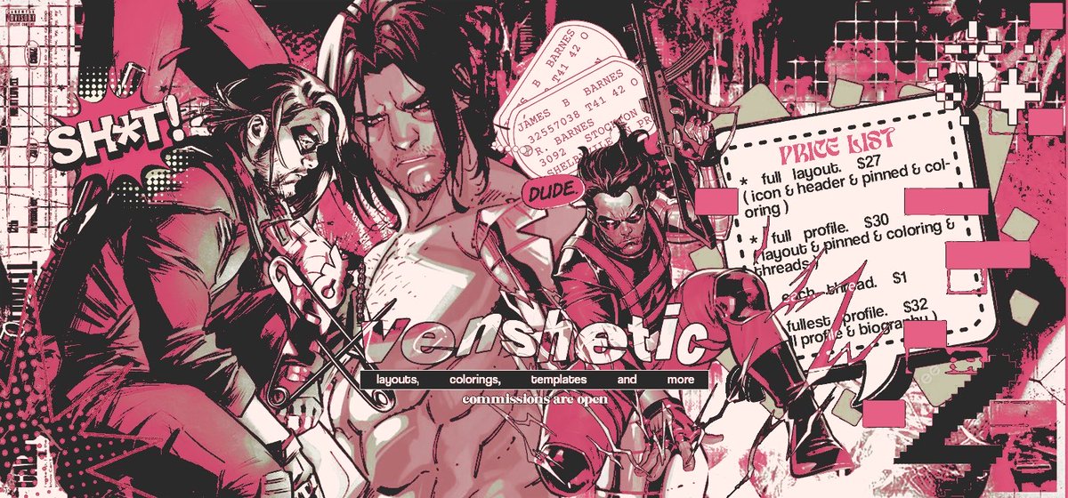 venshetic's tweet photo. ⠀

𝗉𝗁𝗈𝗍𝗈𝗌𝗁𝗈𝗉     𝖾𝖽𝗂𝗍𝗈𝗋.    ★graphic     designer   /   layouts,   colorings,   templates   &amp;   resources   ( credits required ) she / her   22   ENG   |   TR.    
on deviantart: #venshetic     ©     MORE INFO

⠀ https://t.co/ZIJ9aGRrE4