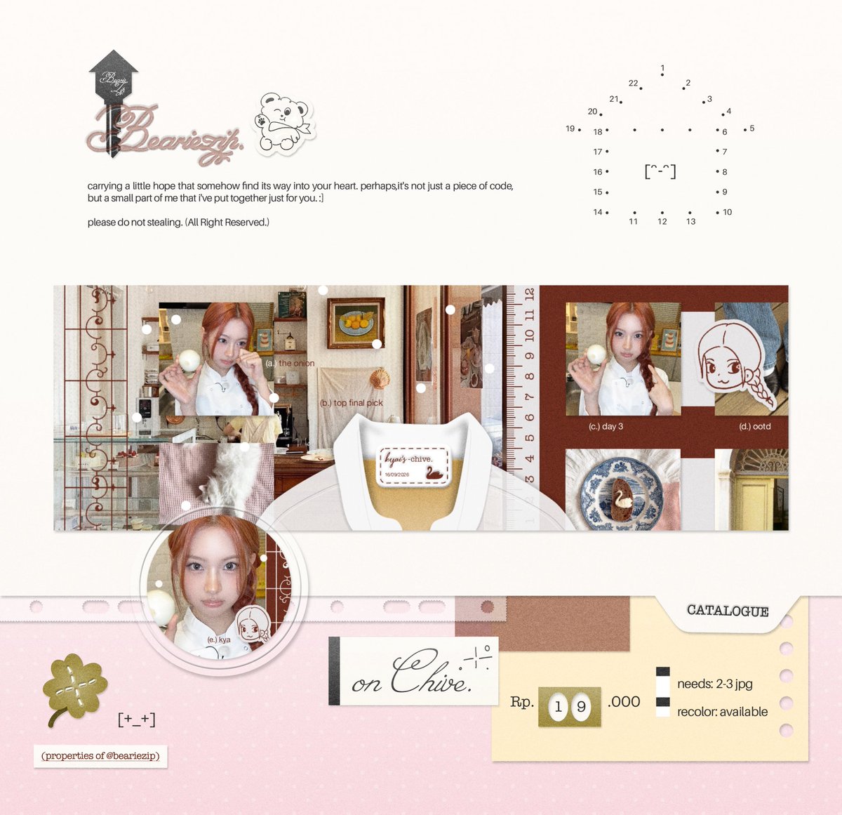 beariezip's tweet photo. hai temen-temen,
aku punya beberapa layout yang bisa langsung kalian take! :D

{meters of chive} chara gawon, kya, dan seulgi. 
*no recolor, retext only

{meiru} chara karina *no recolor, retext only

#zonauang https://t.co/WlFLgY4uwI