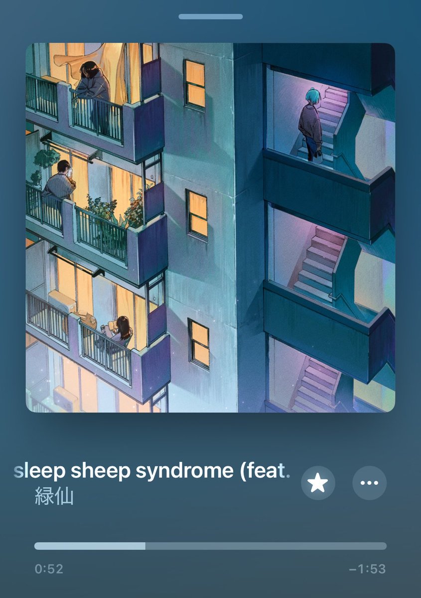 risasi_0409's tweet photo. コラボ曲で思い出したけどsleep sheep  syndrome大好きなんだよな https://t.co/msrZQwYCzT