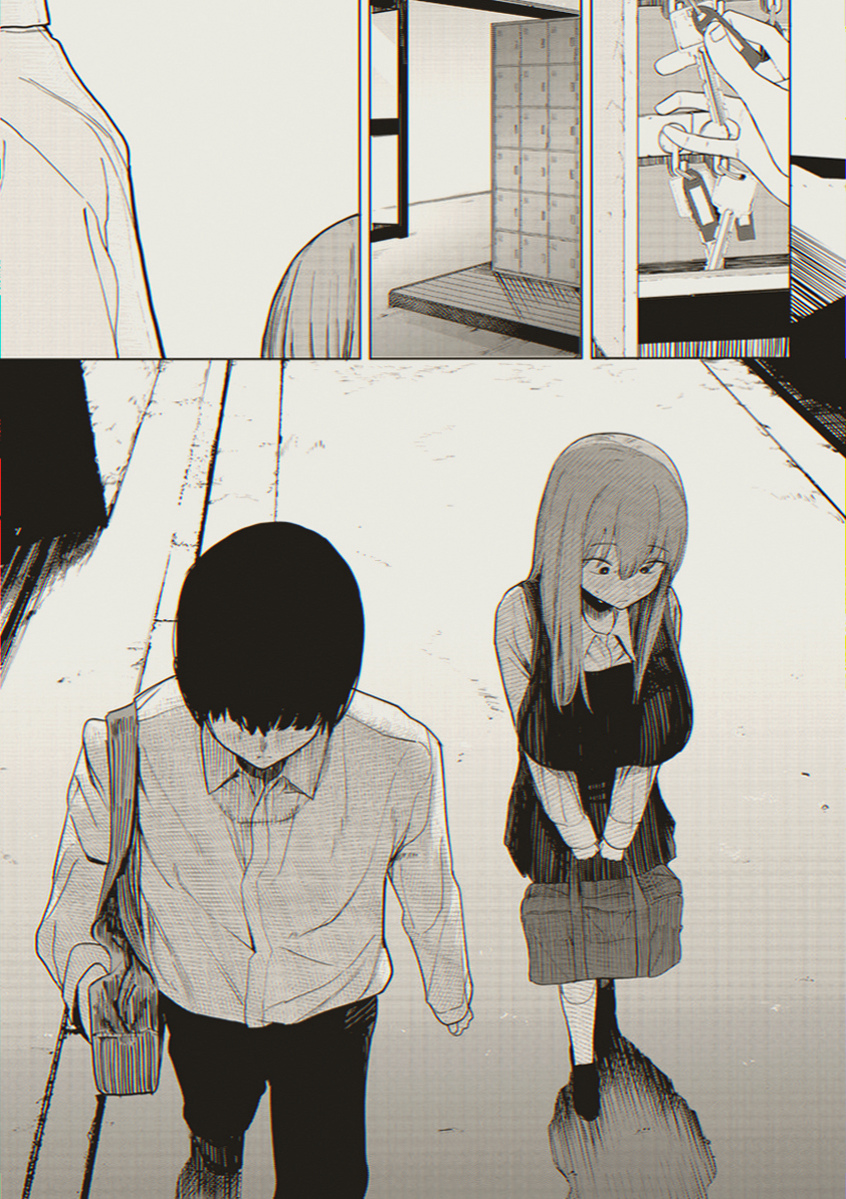 software_sai1's tweet photo. 内向的な男女が、始める前と終わった後の出来事を語る話

1/8 SFW https://t.co/wLBfik2hsq