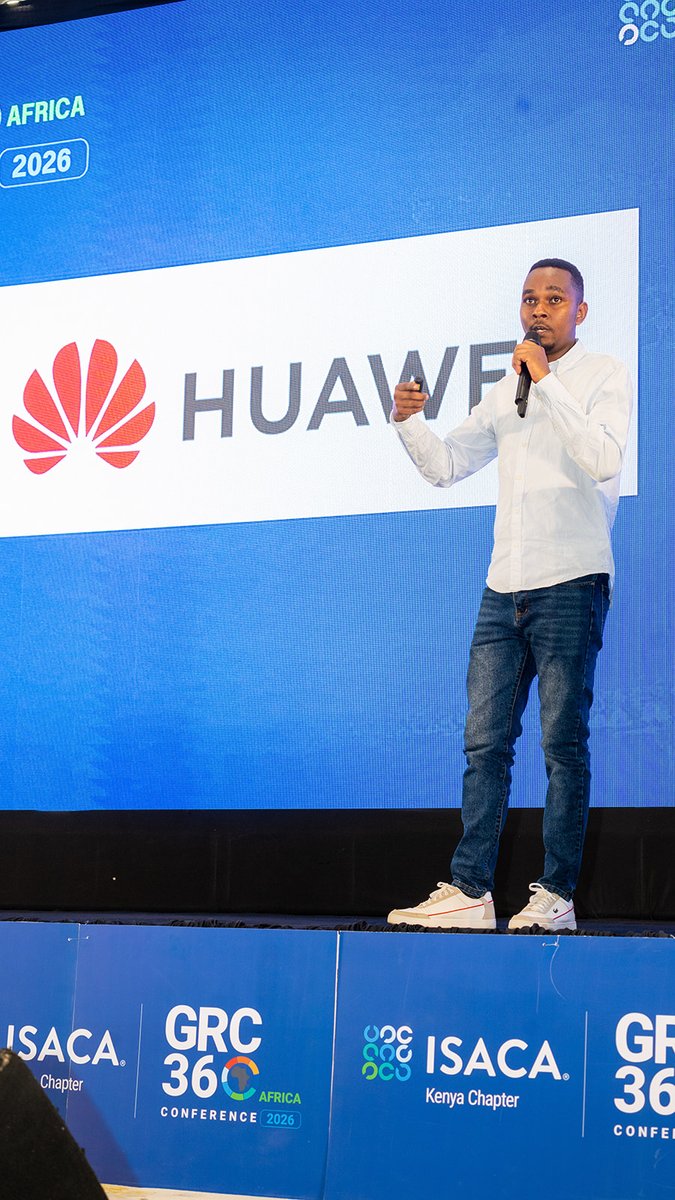 Isaca_kenya's tweet photo. Leakey Peter, Solutions Architect, Huawei Technologies, delivered a session on “Building the AI-Ready Government: Infrastructure for the Next Generation of Public Services.”

He traced the evolution of AI from systems that simply know to systems that can act, highlighting the shift from basic automation to deep intelligence. He noted that public services are increasingly moving from AI models to AI agents, enabling greater efficiency, responsiveness, and service delivery outcomes.

The session explored the vision of an intelligent society, intelligent government, and intelligent economy, where AI-powered infrastructure supports smarter decision-making and citizen-centric services. Key use cases included smart public services (G2C and G2B), AI-integrated solutions, and intelligent transport systems, demonstrating how AI can enhance government performance, efficiency, and digital transformation at scale.